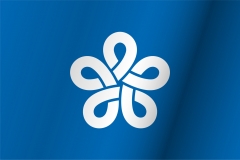Bandera de Fukuoka