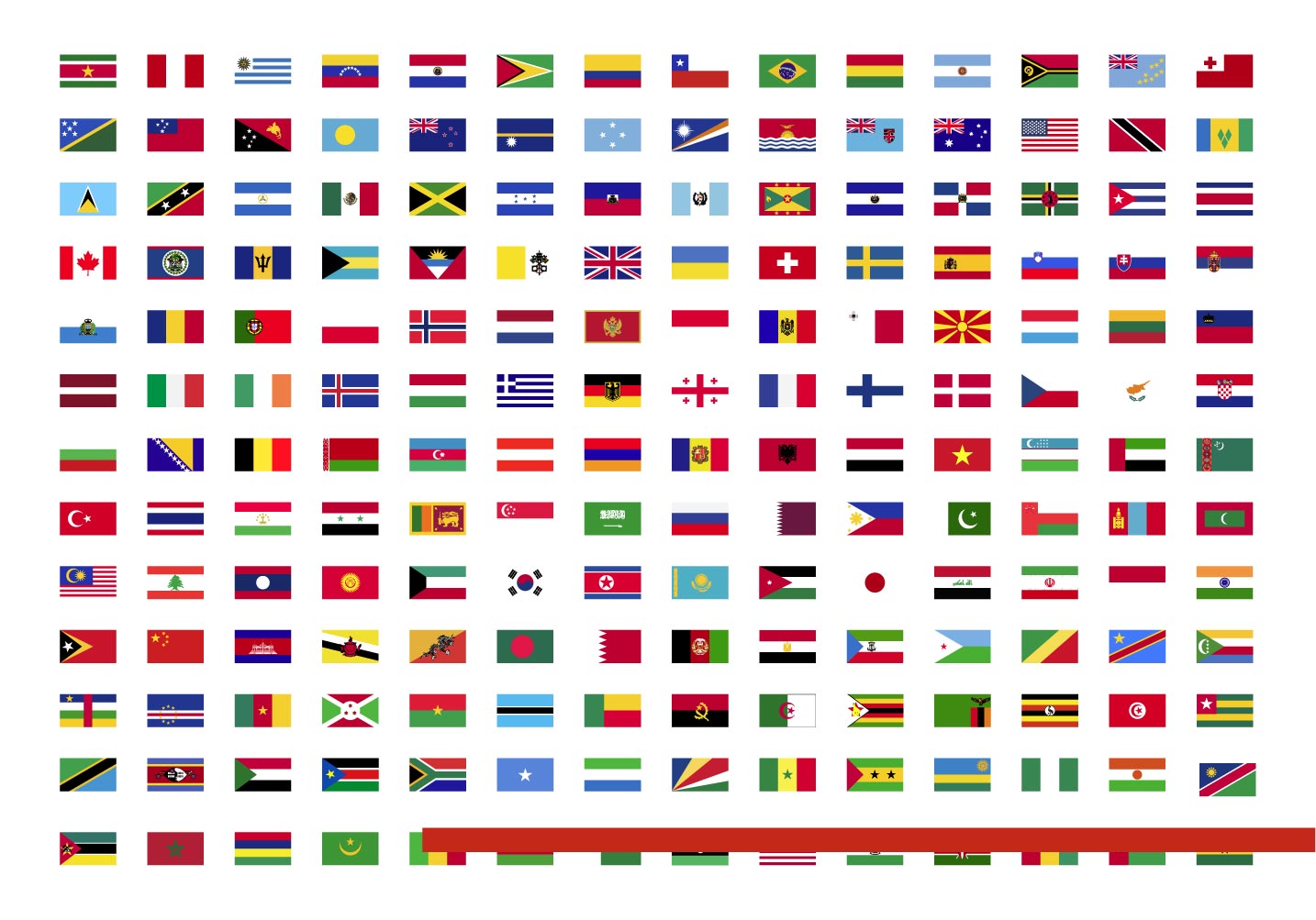 Descubre las Banderas Países con Franjas | Blog de Banderas VDK