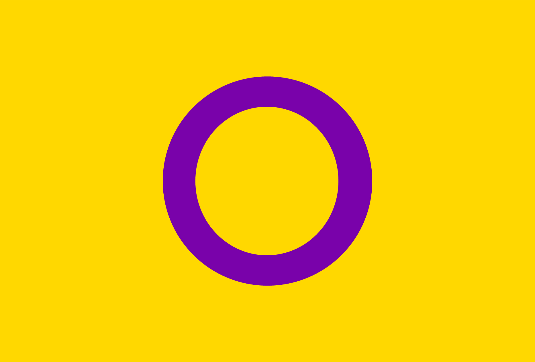 bandera intersexual