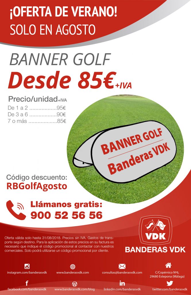 Oferta Banner Golf