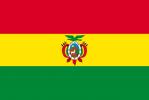 Bandera de sobremesa de Bolivia