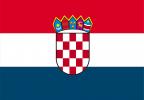 Bandera de sobremesa de Croacia