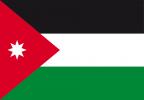 Bandera de sobremesa de Jordania
