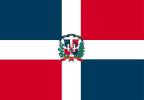 Bandera de sobremesa de República Dominicana