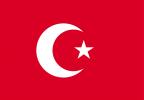 Bandera de sobremesa de Turquía