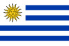 Bandera de sobremesa de Uruguay