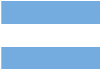 Bandera de Argentina sin escudo