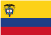 Bandera de Colombia con escudo