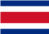 Bandera de Costa Rica sin escudo