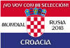 Bandera de Croacia Mundial 2018