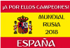 Bandera de España Mundial 2018