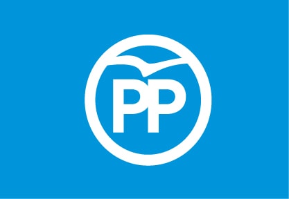Bandera de Partido Popular PP Logo