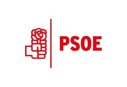 Bandera de PSOE Blanca