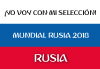 Bandera de Rusia Mundial 2018