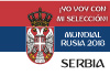 Bandera de Serbia Mundial 2018
