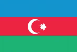 Resultado de imagen de bandera azerbaiyan