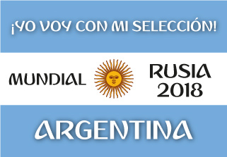 Bandera de Argentina Mundial 2018