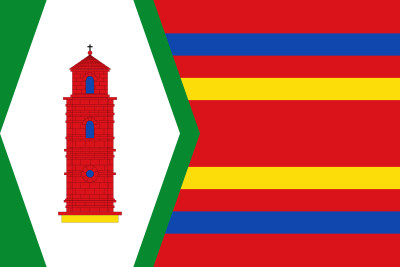 Bandera de Campillo de AragÃ³n