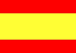 Bandera de España sin escudo