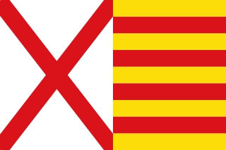 Bandera de Hospitalet de Llobregat