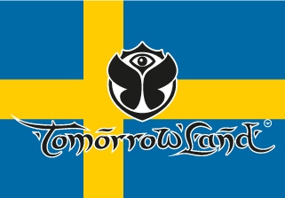 Bandera de Tomorrowland Suecia
