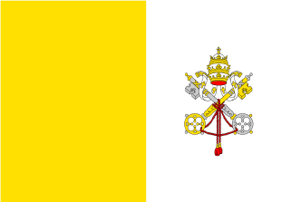 Bandera de Vaticano